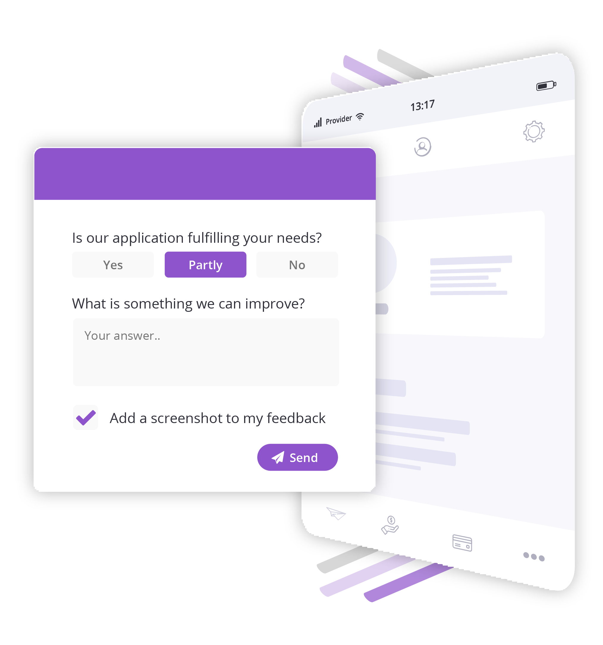 Visual feedback