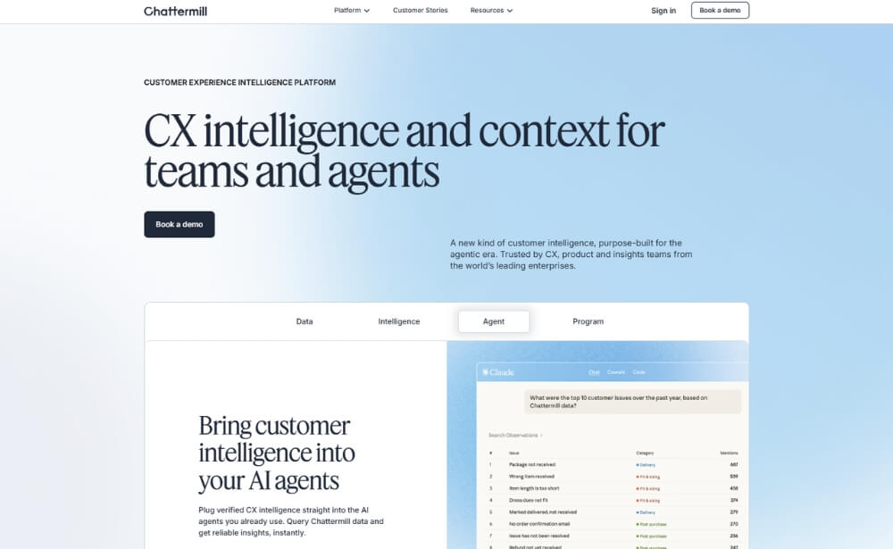 Chatermill - website