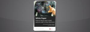 Mopinion: New White Paper: How to Boost your Retail Website with Online Feedback - Cover