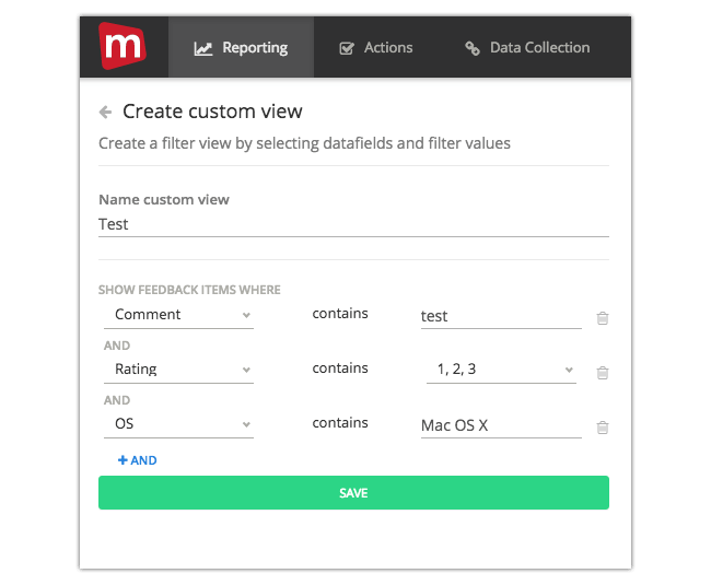 Mopinion: Mopinion launches customisable inbox filters and views - Multiple filters at once