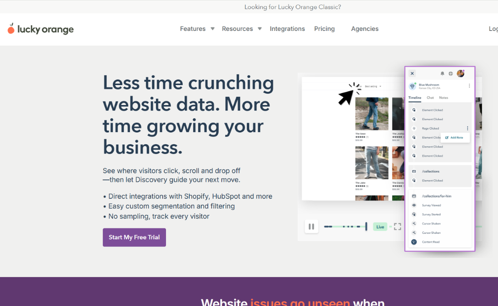 Mopinion: Top 10 Alternatives and Competitors of Hotjar - Lucky Orange