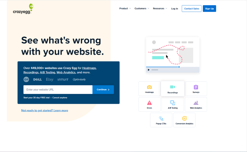 Mopinion: Top 10 Alternatives and Competitors of Hotjar - CrazyEgg