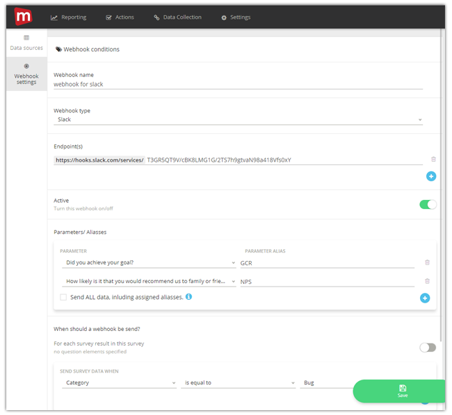 Mopinion: July Product Update: introducing our new webhook - Webhook with Parameters