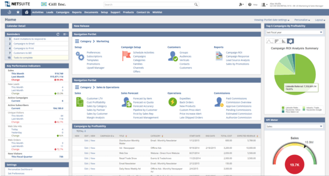 Mopinion: Top 15 Best Enterprise CRM Software - NetSuite CRM