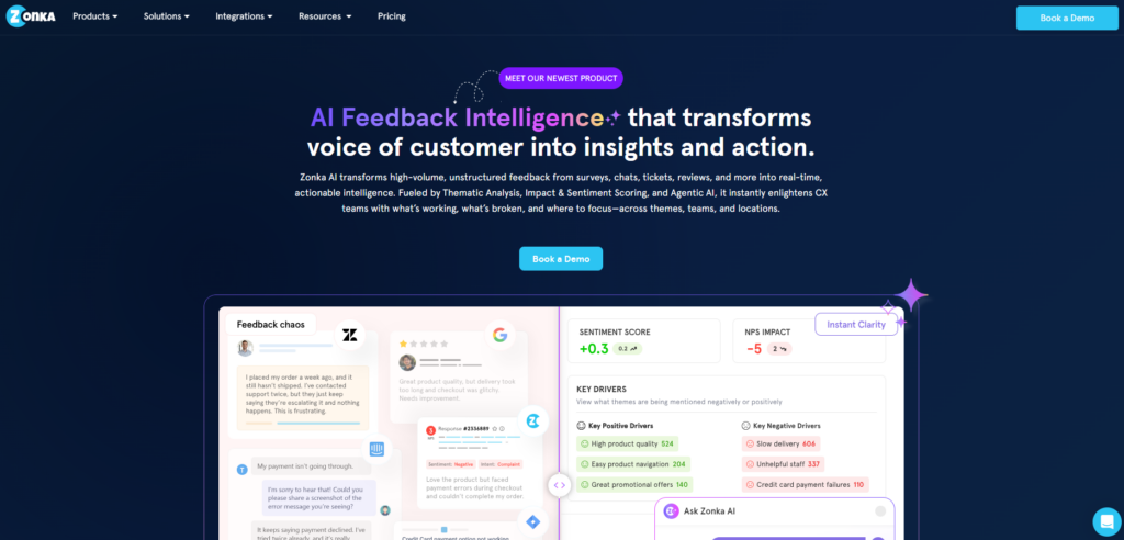 Zonka Feedback, an alternative to Feedbackify