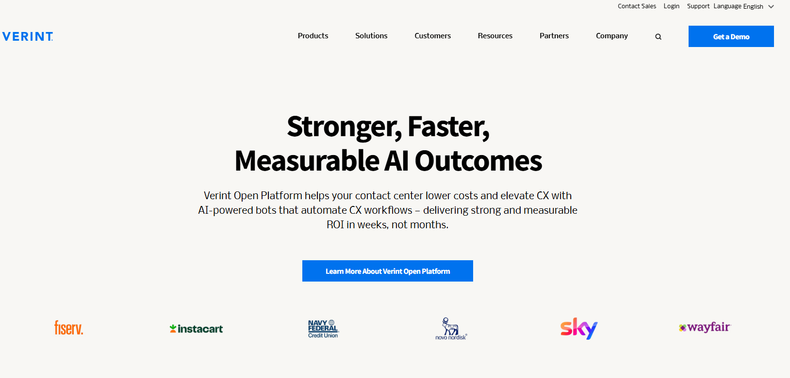 Verint - a top enterprise feedback management software​