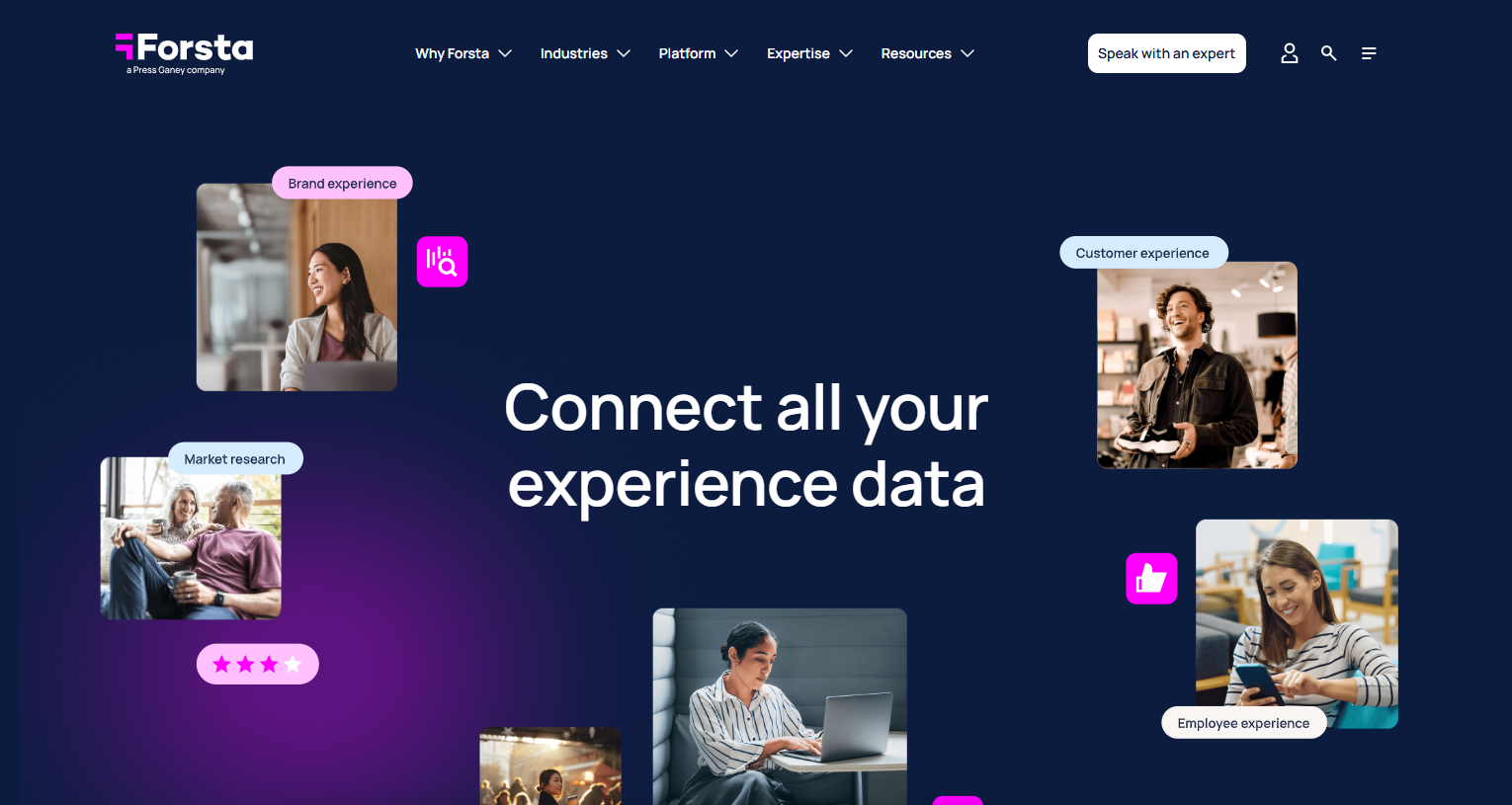 Forsta - A top enterprise feedback management software​