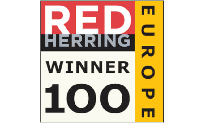 Mopinion: Mopinion chosen as a 2020 Red Herring Top 100 Europe Winner - Logo