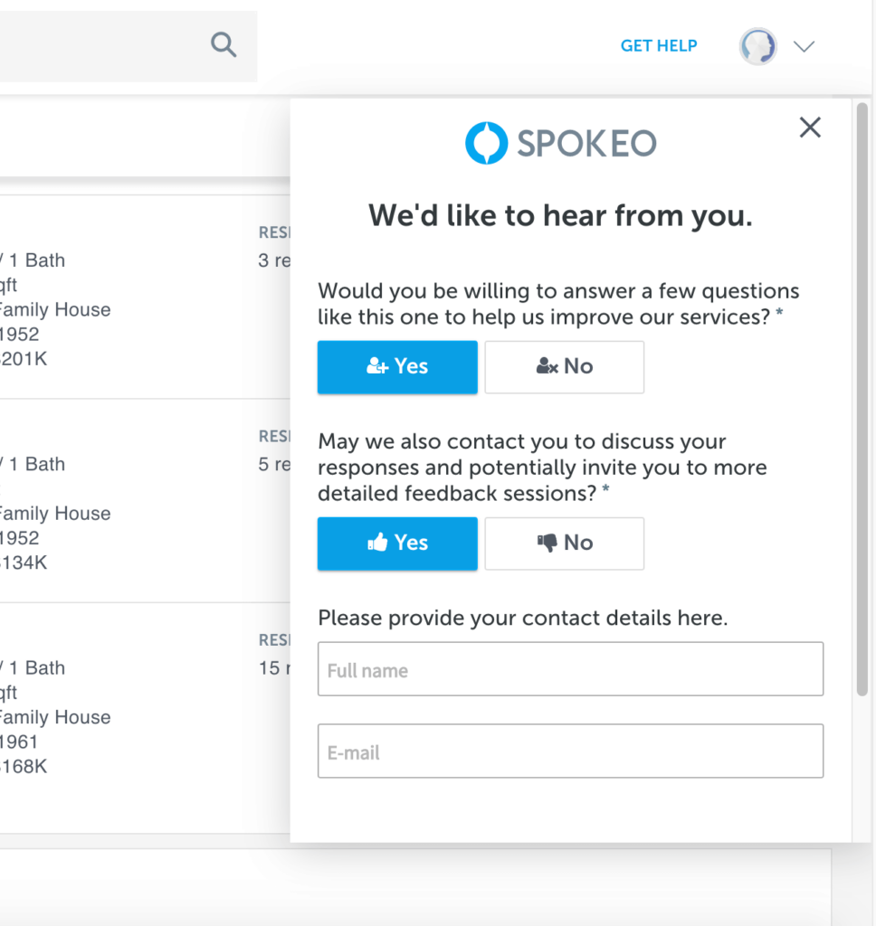 Mopinion: Customer Story: How has Spokeo’s VoC program progressed? - Permission Form