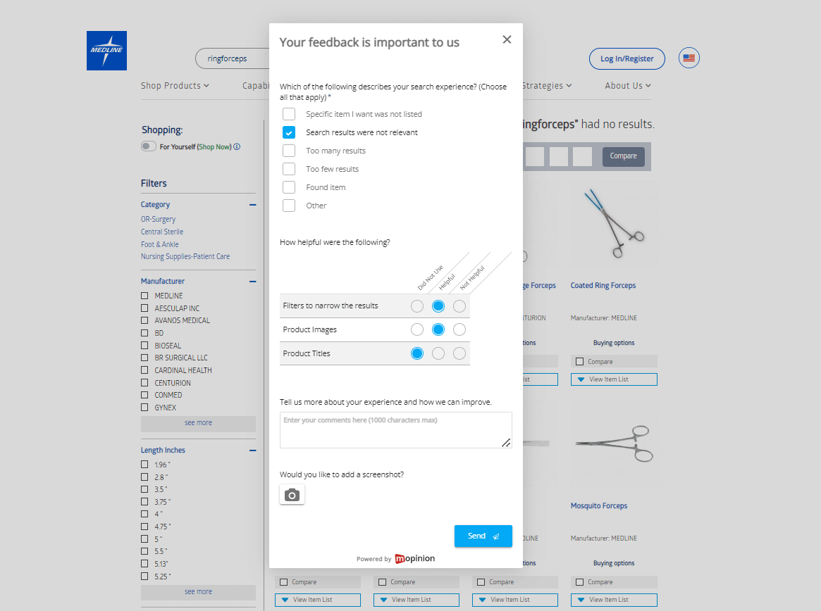 Medline-UX-survey