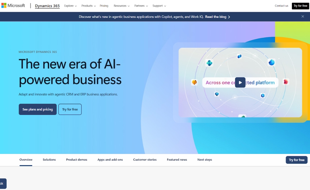 Microsoft Dynamics 365 - 2026