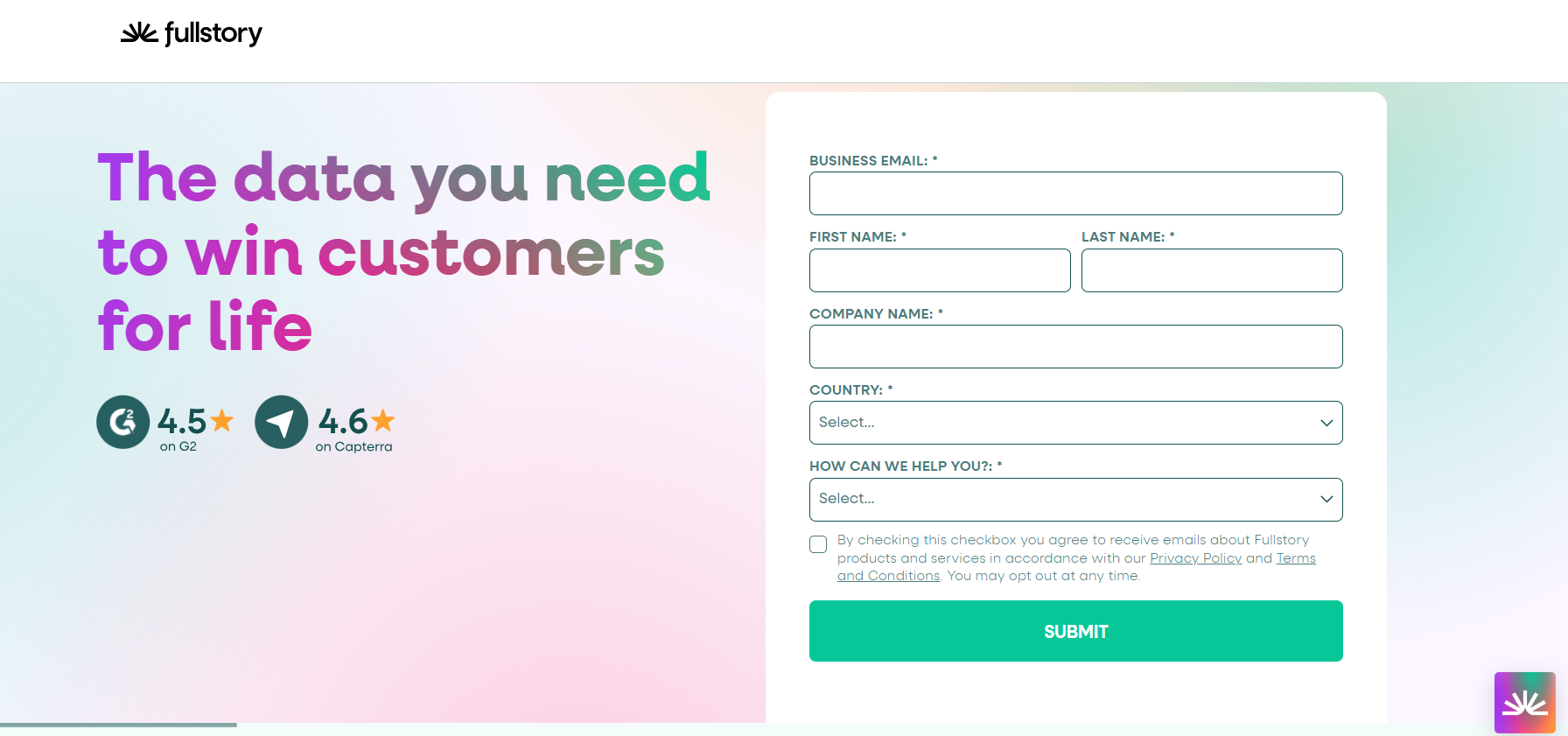 Fullstory website