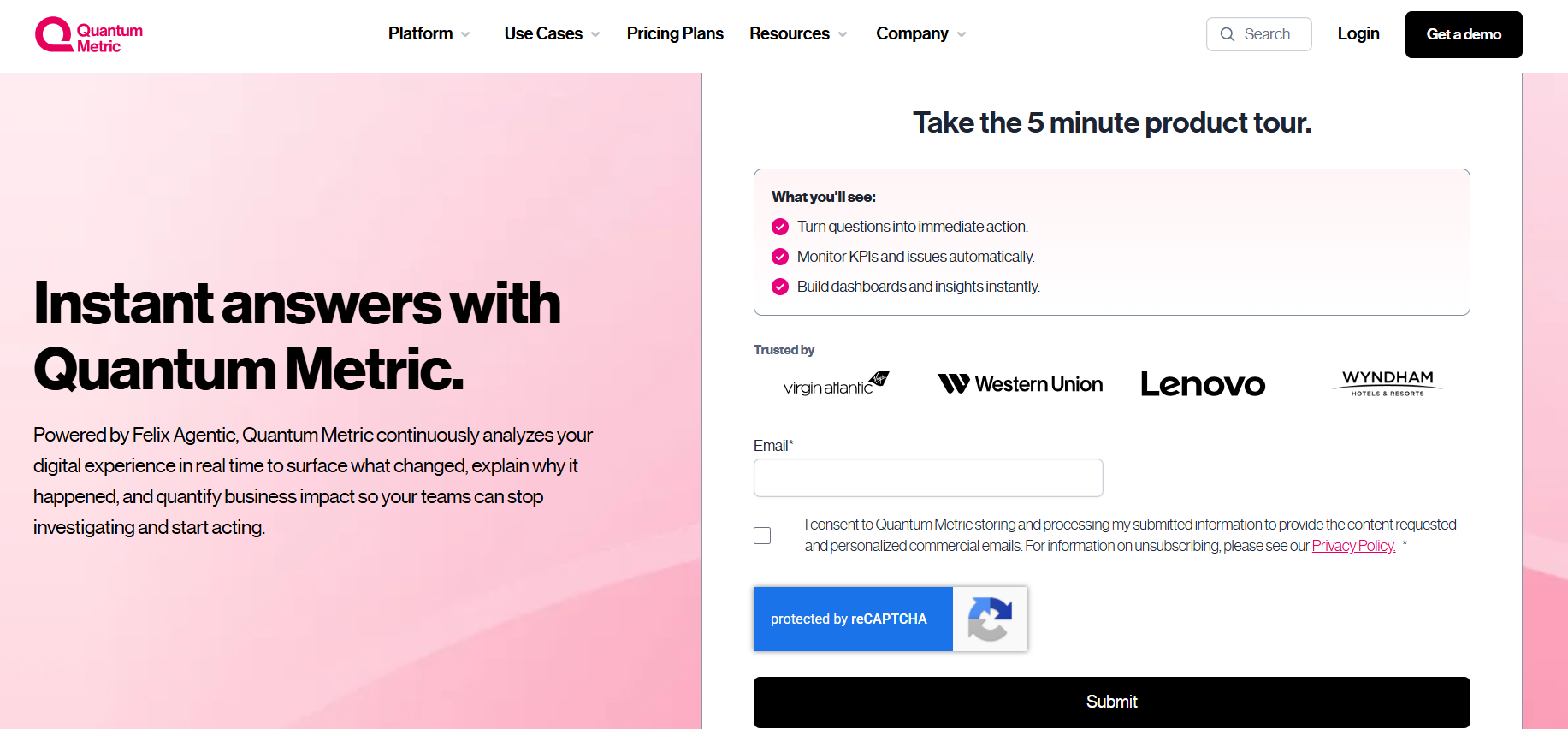 Quantum Metric website
