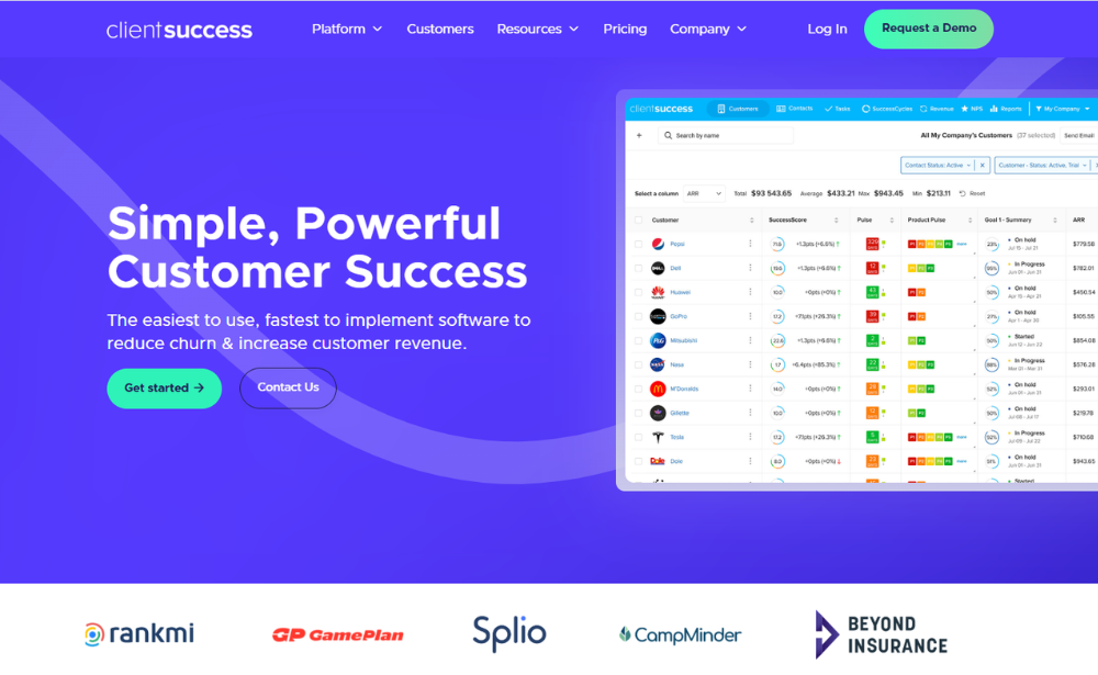 Clientsuccess product feedback