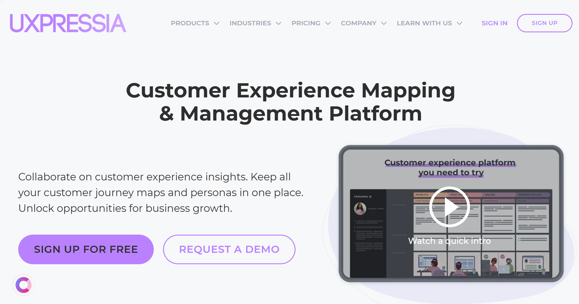 UXPressia - Customer Journey Mapping Tools