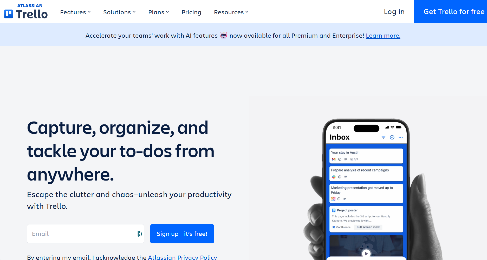 Trello - Customer Journey Mapping Tools