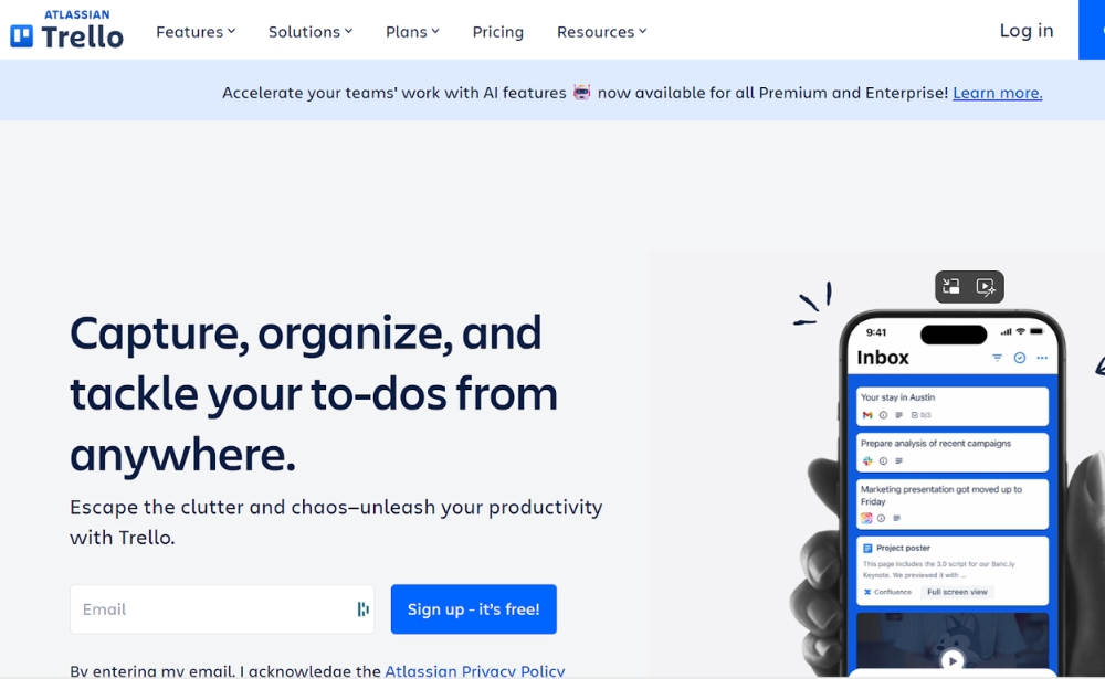 Trello - Top 20 Best Project Management Software in 2026