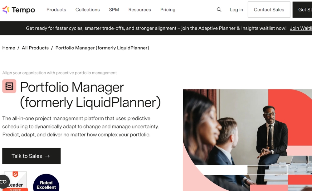 Tempo Portfolio Manager - Top 20 Best Project Management Software in 2026