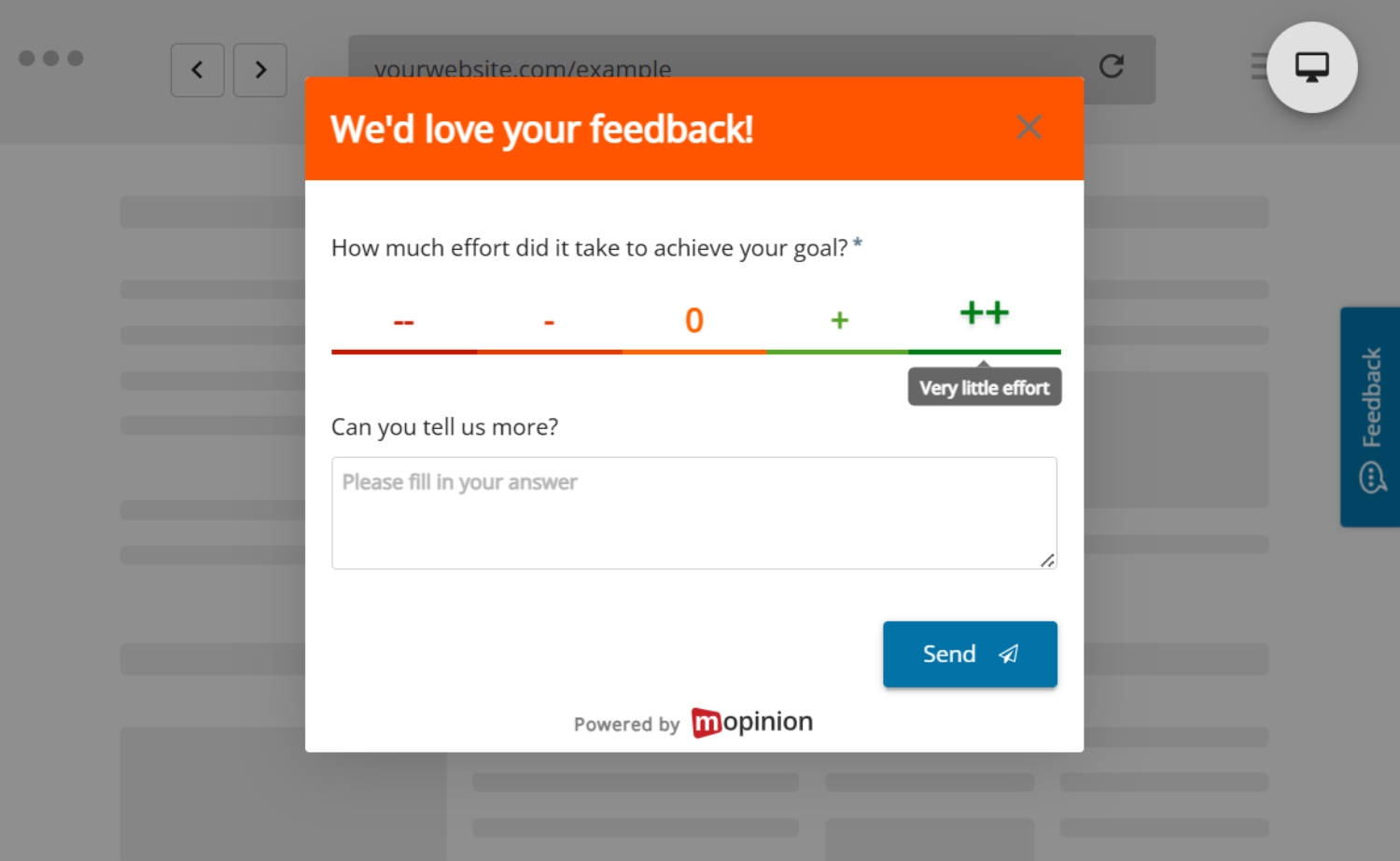 CES Survey - Mopinion