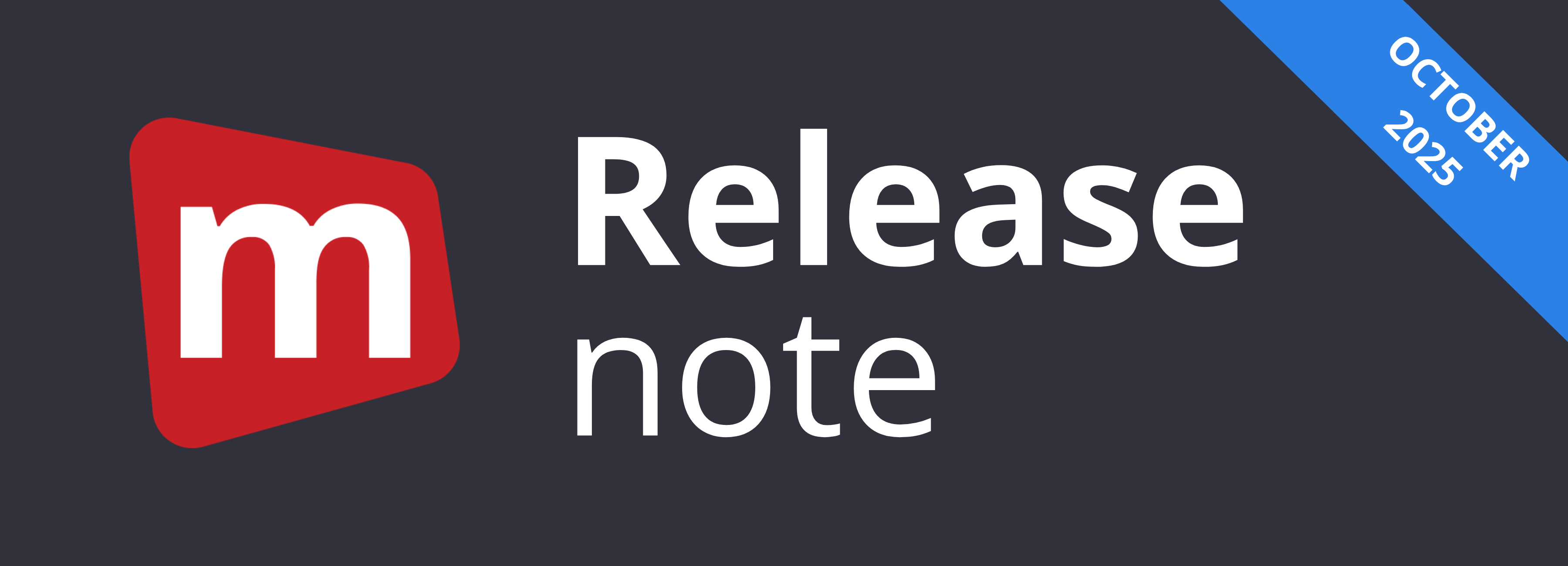 Product Update October 2025