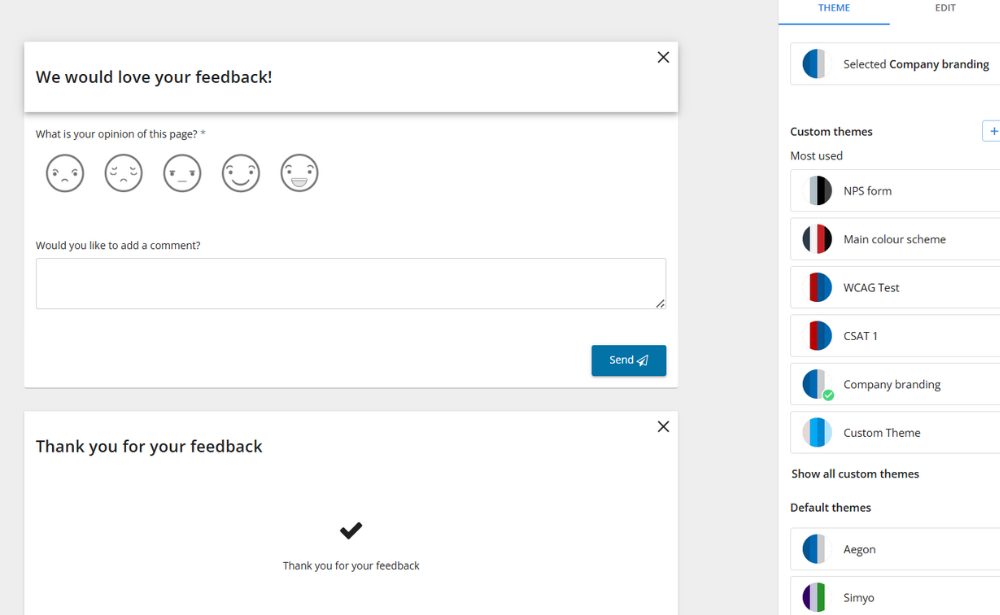 Design - trial account