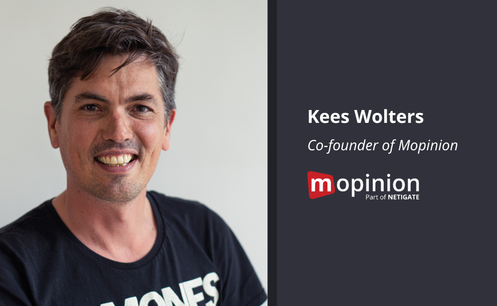Kees Wolters - co-founder of Mopinion
