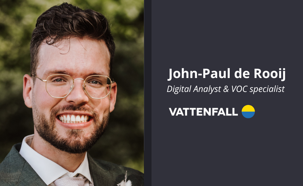 John-Paul de Rooij from Vattenfall
