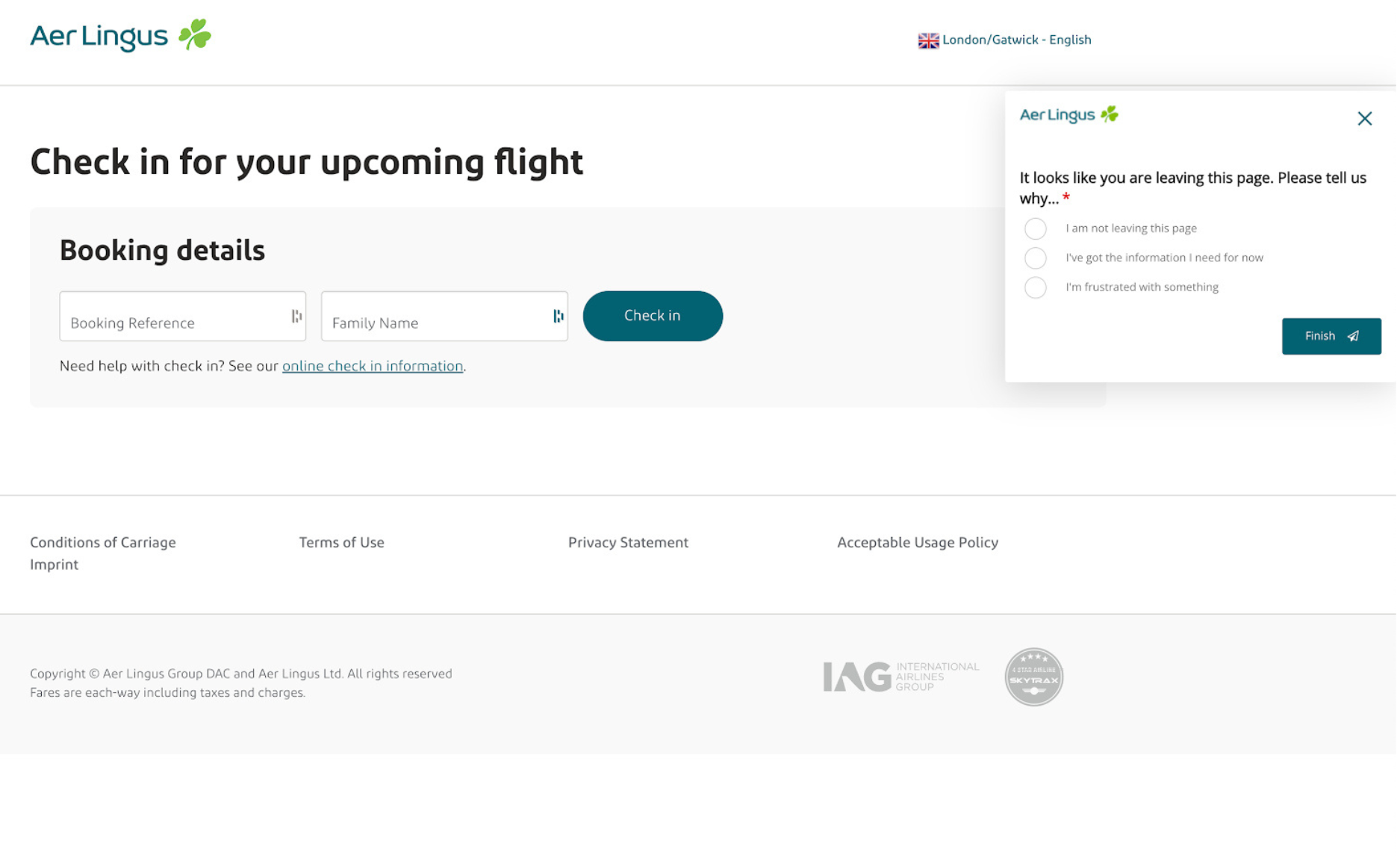 aer lingus - example 2 
