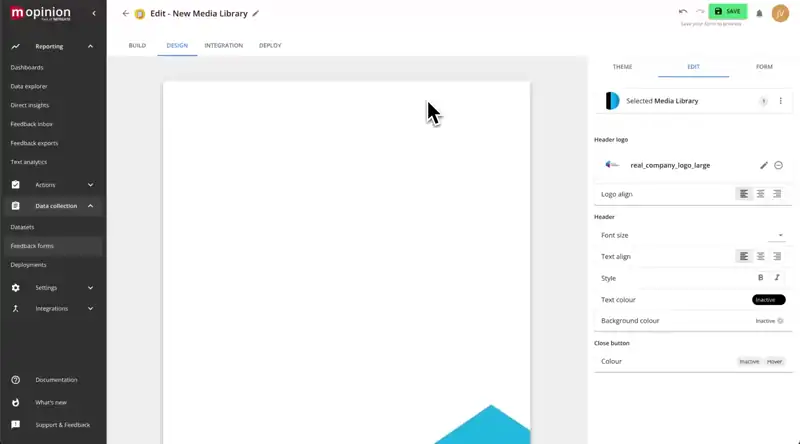 Media Library - Edit imagery