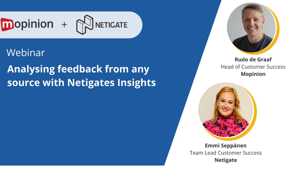 Webinar with Netigate