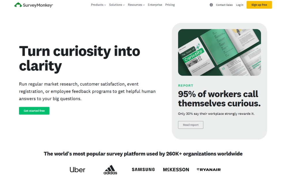 Surveymonkey 2026 website