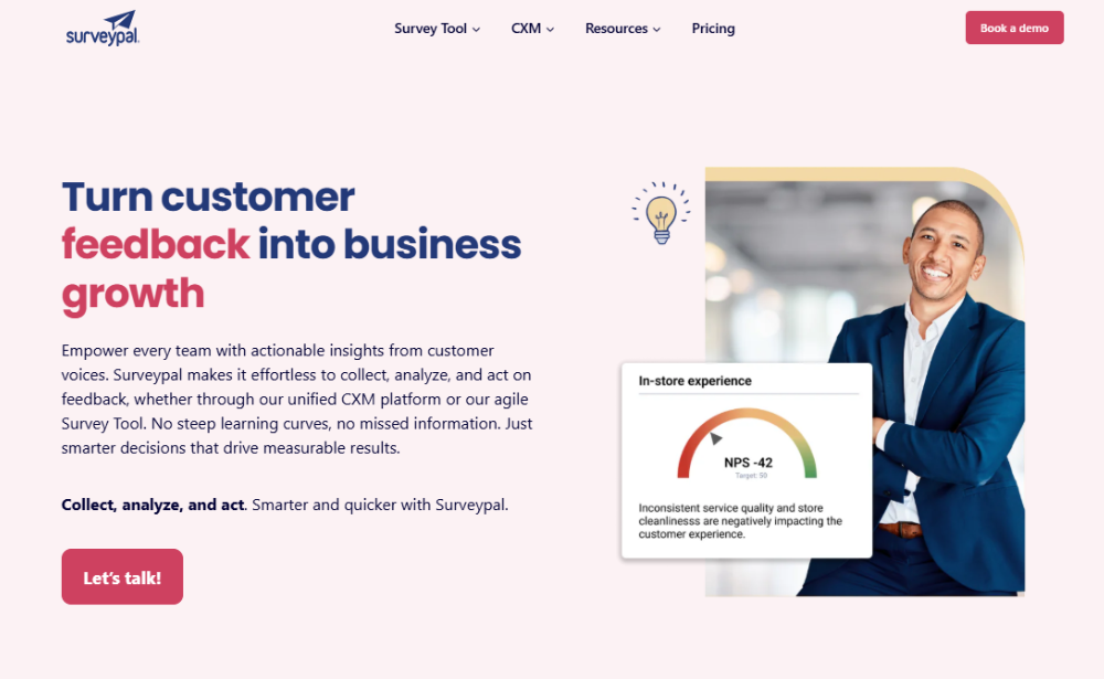 GDPR-compliant Customer feedback tools Surveypal