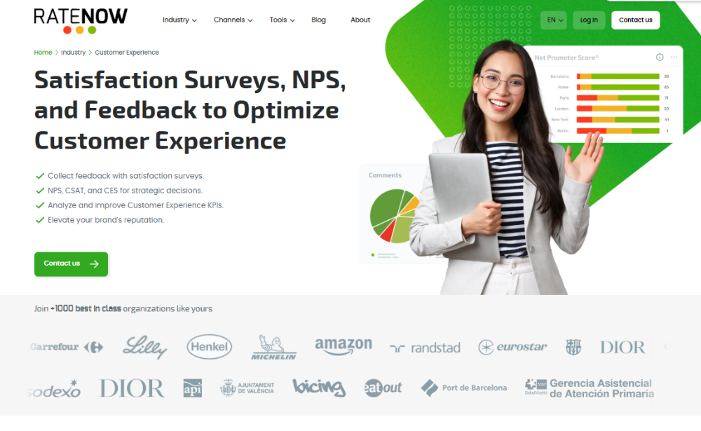 GDPR-compliant Customer feedback tools RateNow