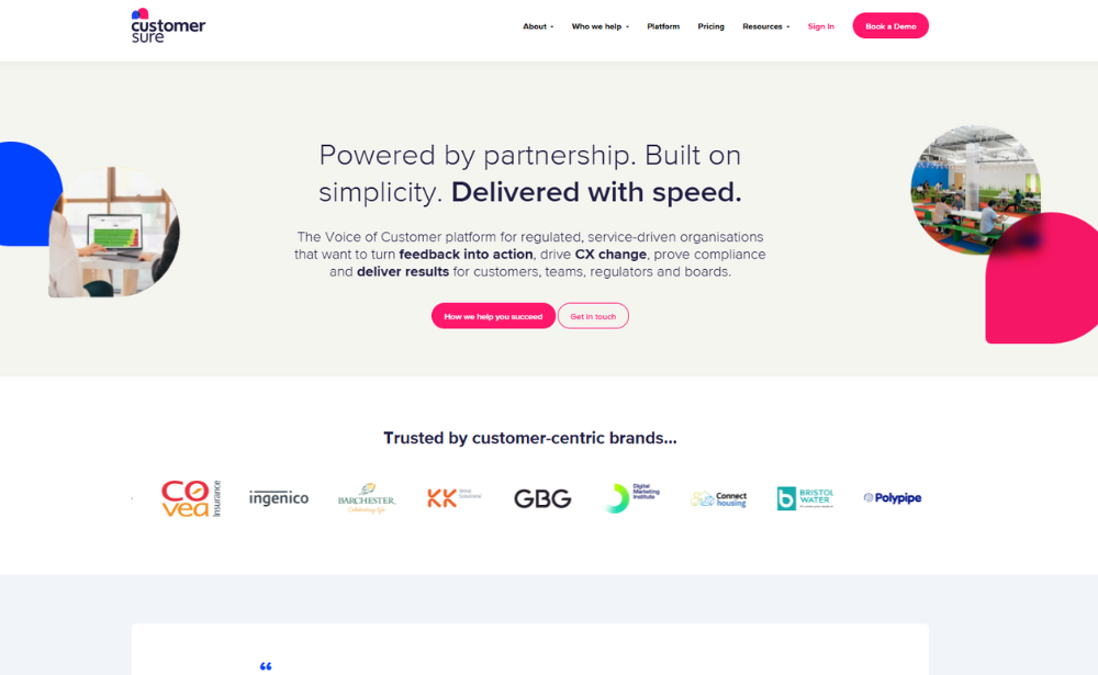 GDPR-compliant Customer feedback tools CustomerSure