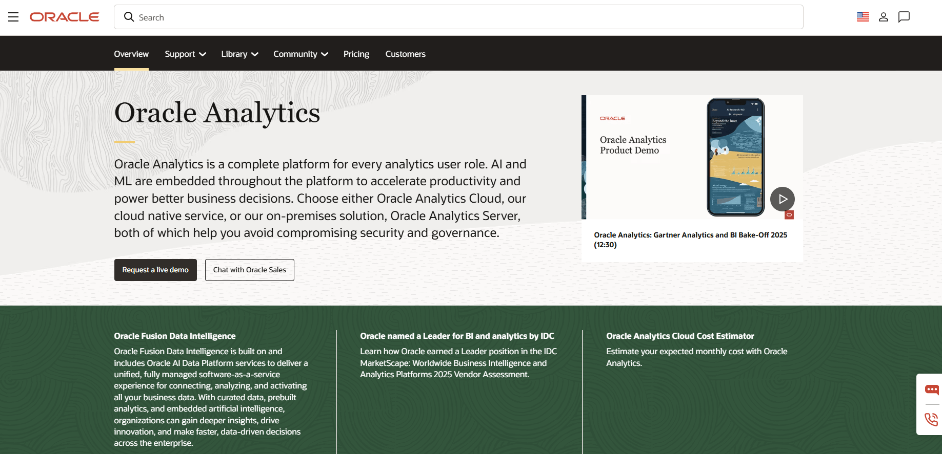 Oracle Analytics