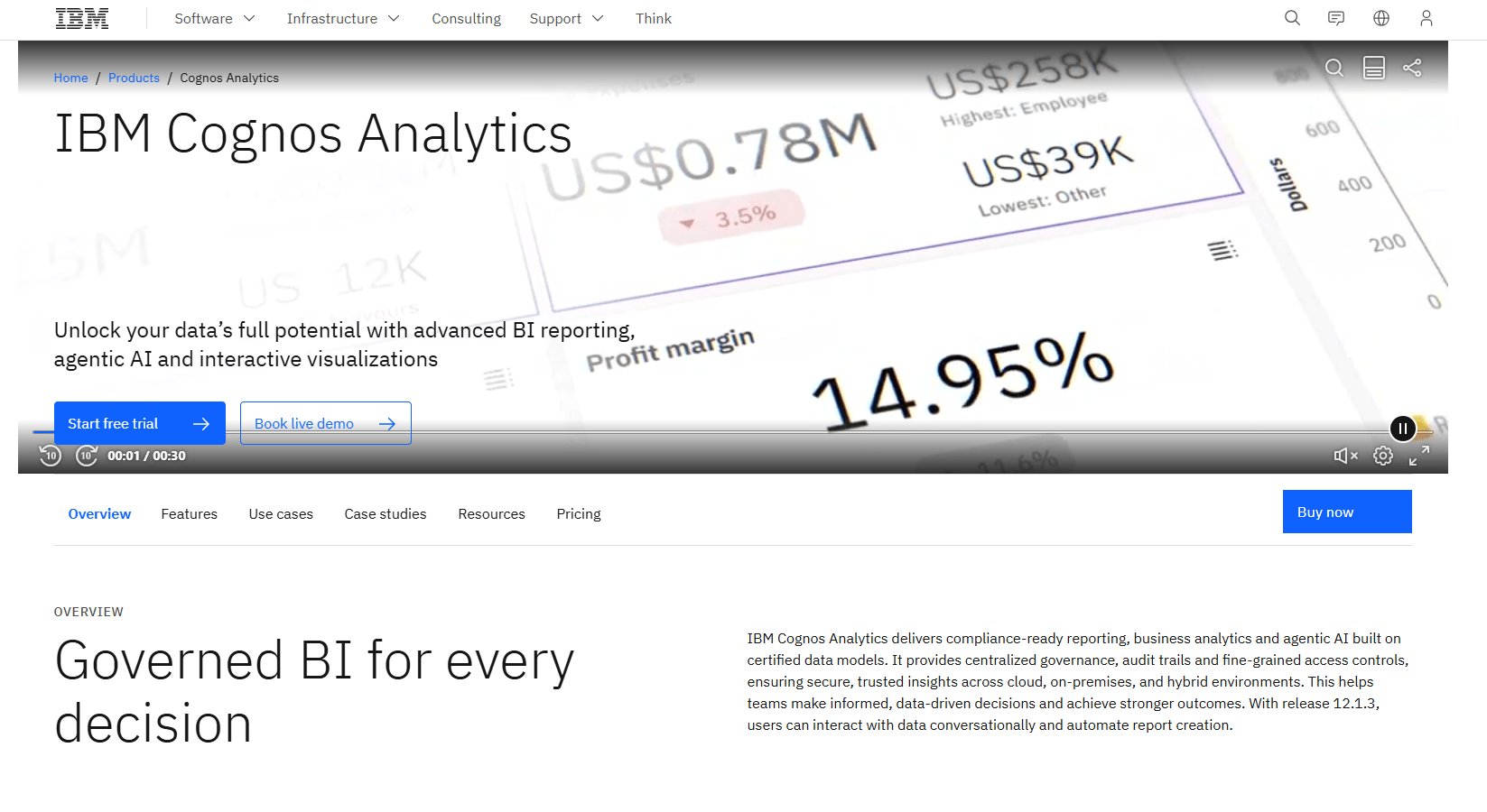 IBM Cognos Analytics