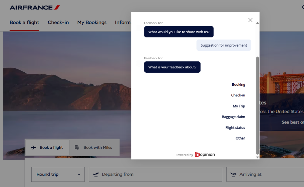 Air France general feedback
