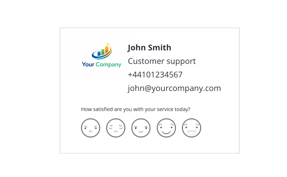 Email Signature Feedback Example Kees Mopinion