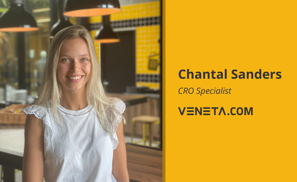 Chantal Sanders, CRO Specialist at Veneta