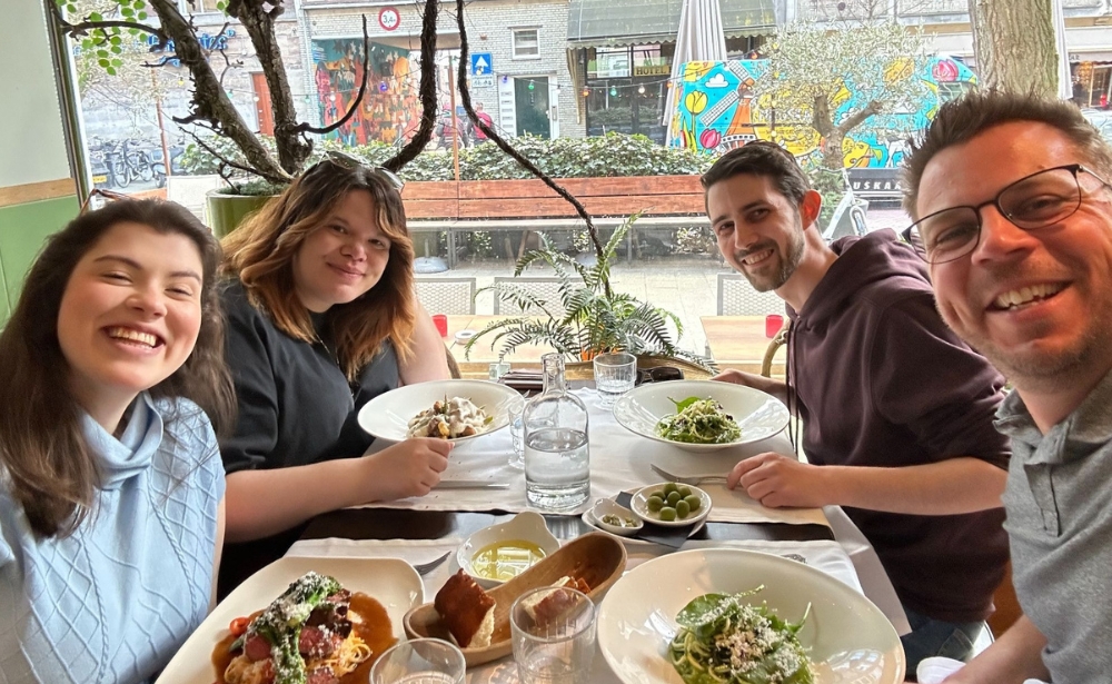 Marketing team lunch