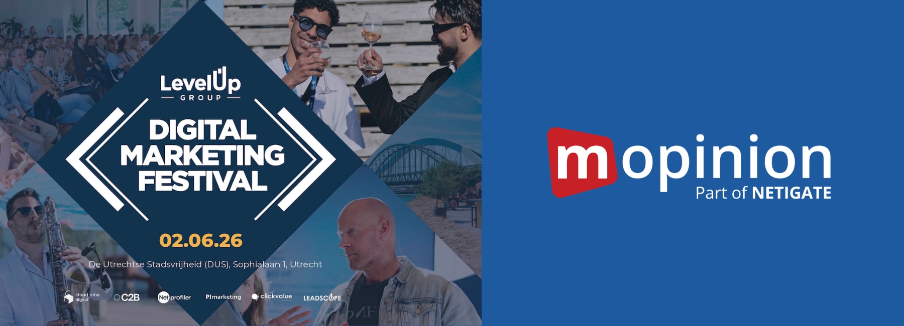 From feedback to action: Mopinion at LevelUp Group’s Digital Marketing Festival