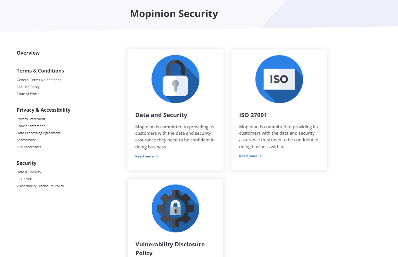 How Mopinion approaches European data hosting